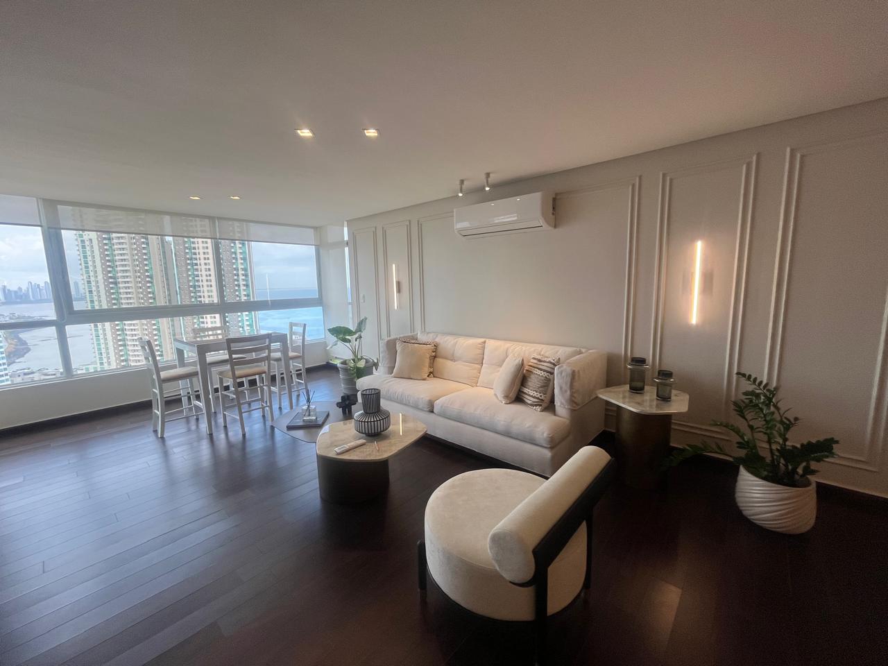 Pacific View, Apartamento Amoblado en Punta Pacífica (DD536)